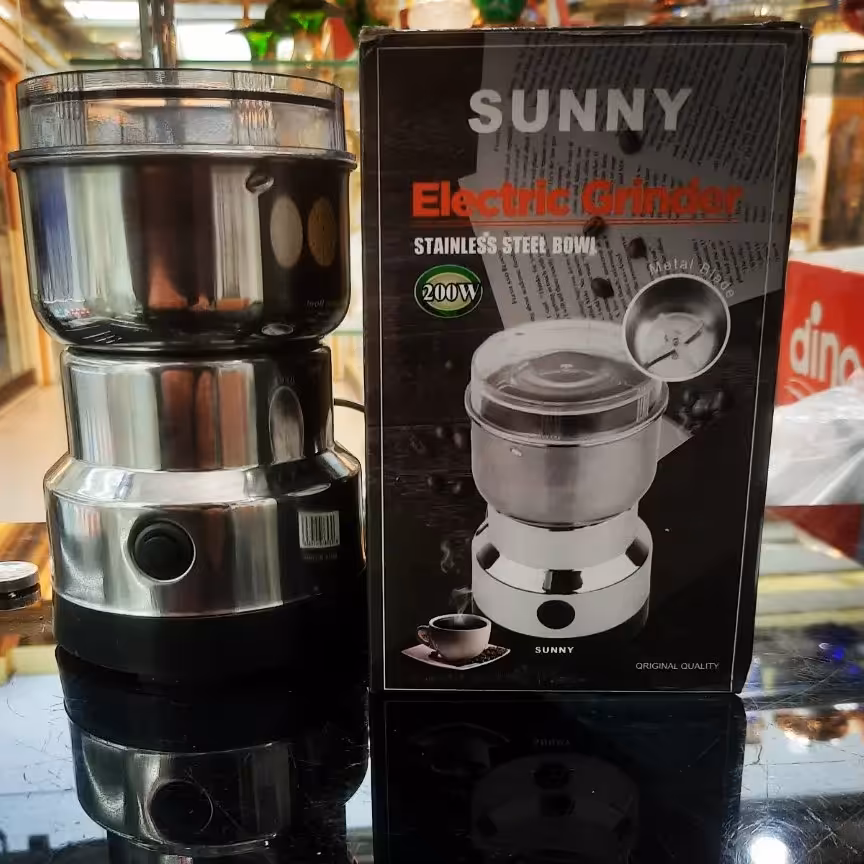 آسیاب استیل ،سایز کوچک ، مناسب آسیاب کردن برنج ، فندق و گندم و...