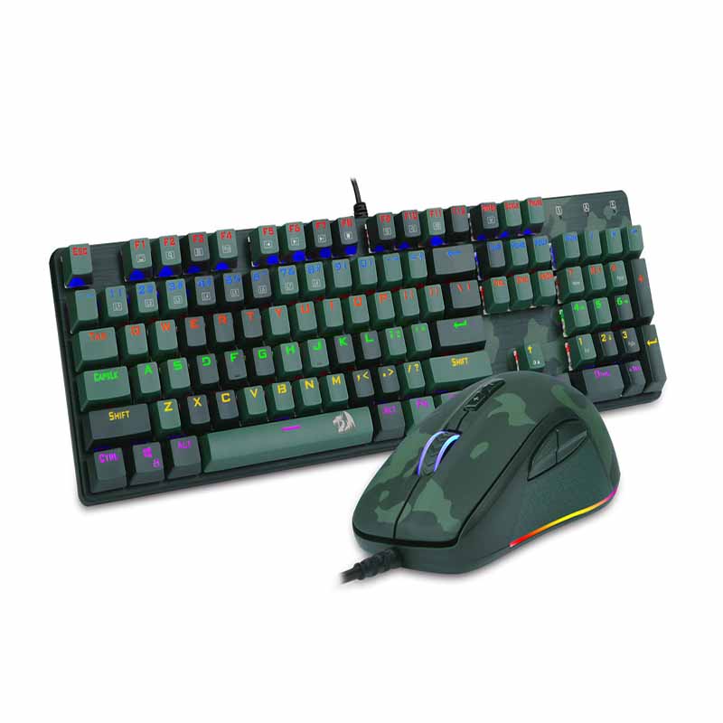 خرید کیبورد و موس ردراگون Keyboard Mouse Redragon S108 با بهترین قیمت