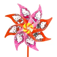 فرفره گلاسه طرح کیتی (10عددی)