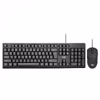 موس و کیبورد ارگونومیک با سیم ای او سی AOC Wired Keyboard &amp; Mouse Set KM160