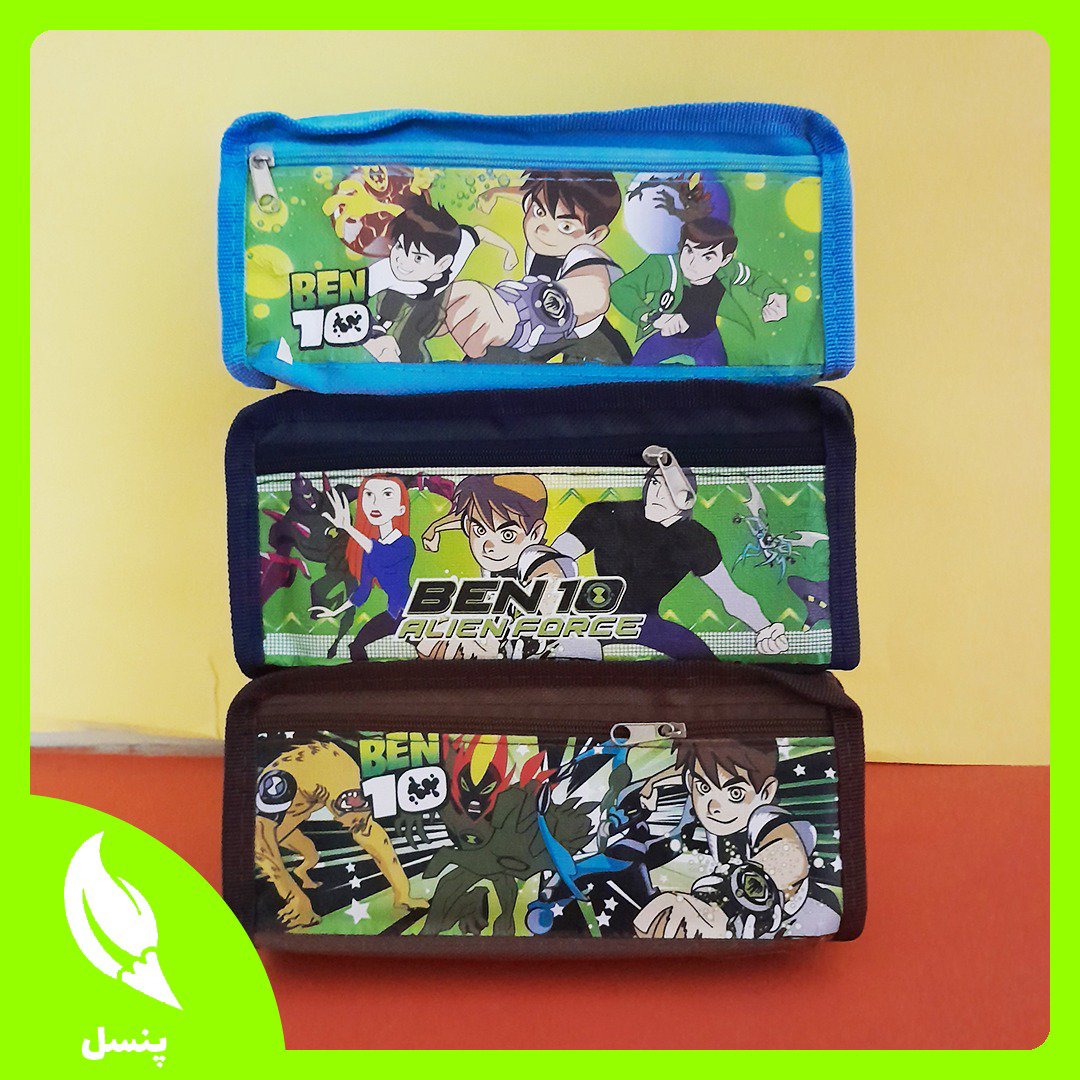 🦸 جامدادی دوزیپ طرح بن تن 🦸

