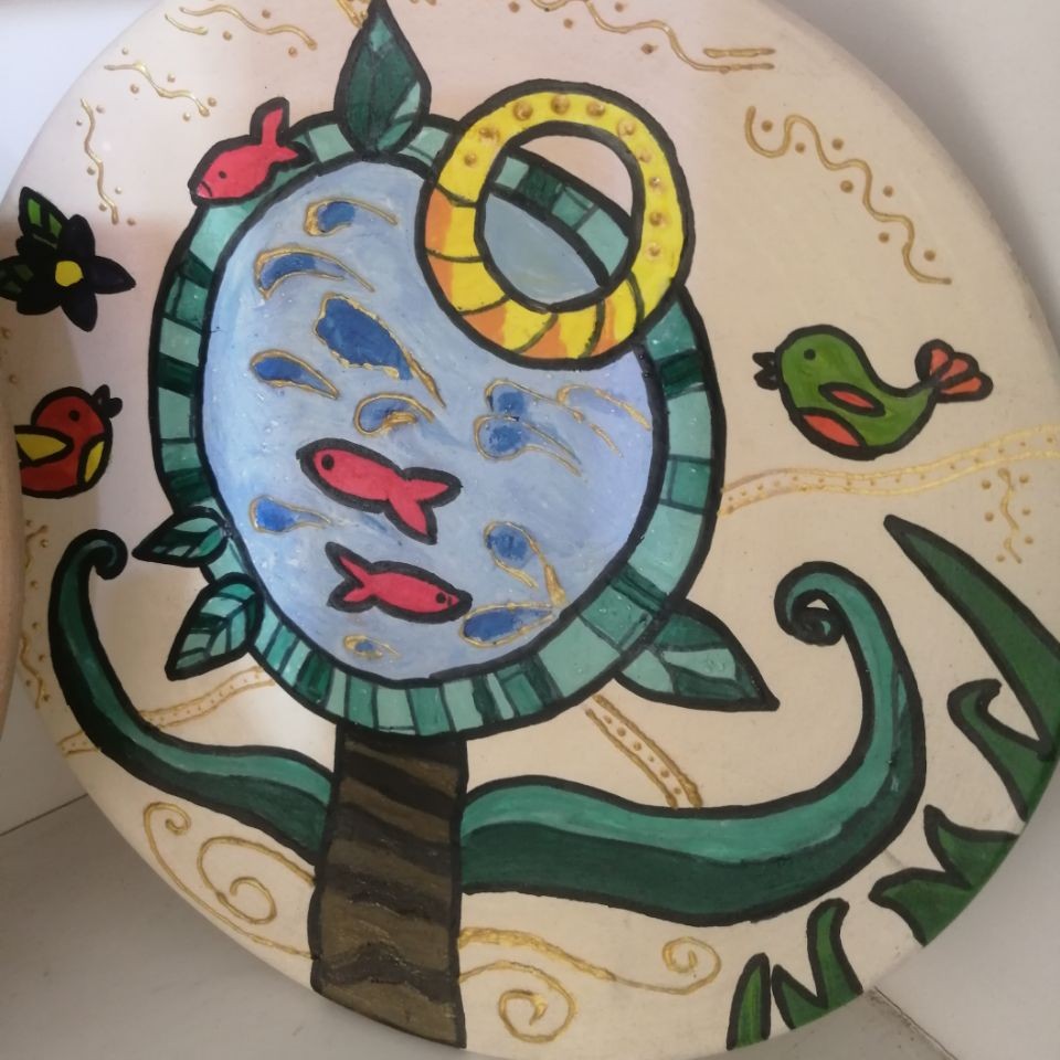 ظرف سرامیکی..
