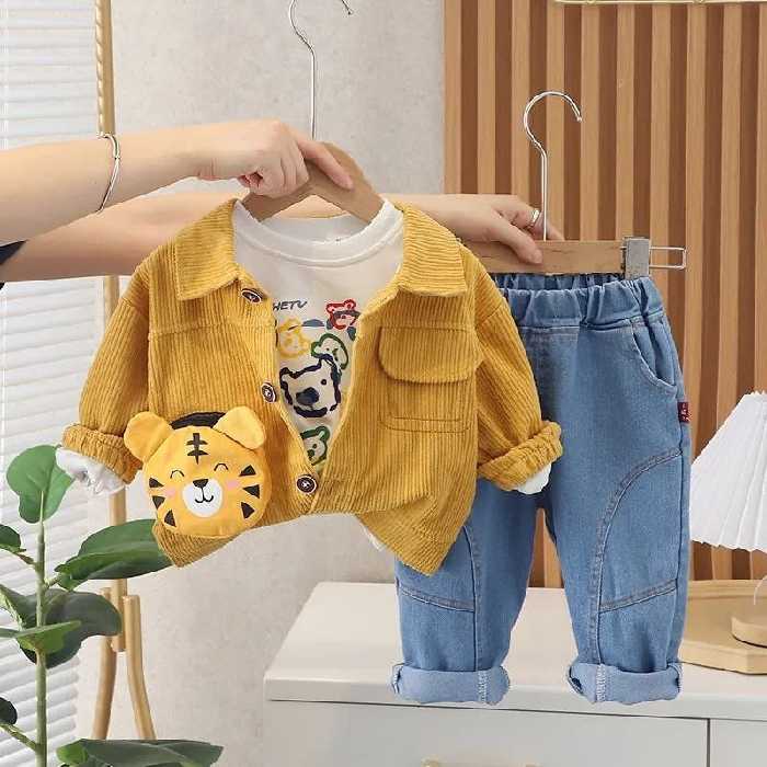 سه تیکه اسپرت مخمل دخترانه و پسرانه وارداتی