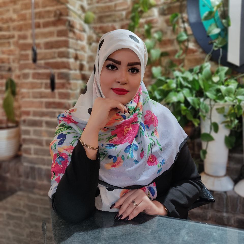 روسری مجلسی نخی خالخالی توپی گلدار
