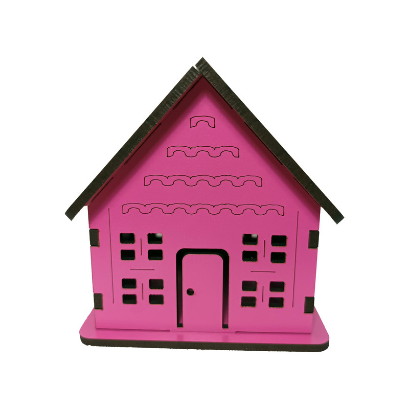 آویز تزئینی طرح کلبه مدل K55