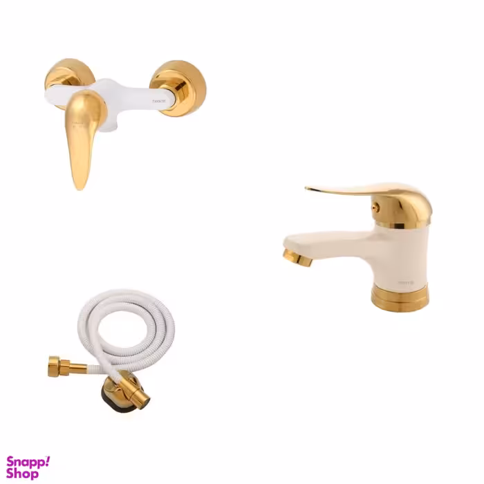 ست شیرآلات فاخته مدل زحل کد 3TA ST مجموعه 3 عددی