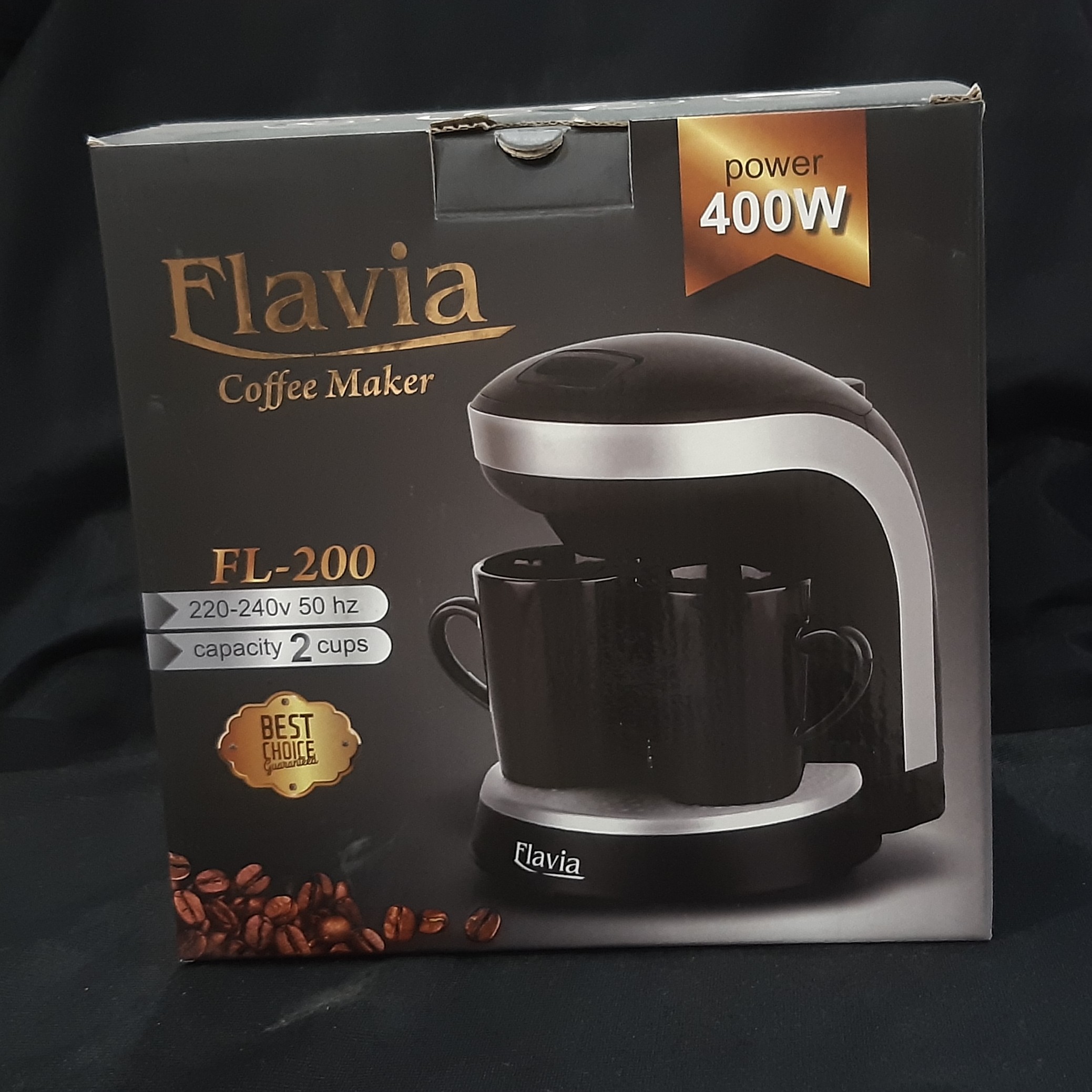 قهوه ساز فلاویا دو کاپ مشکی