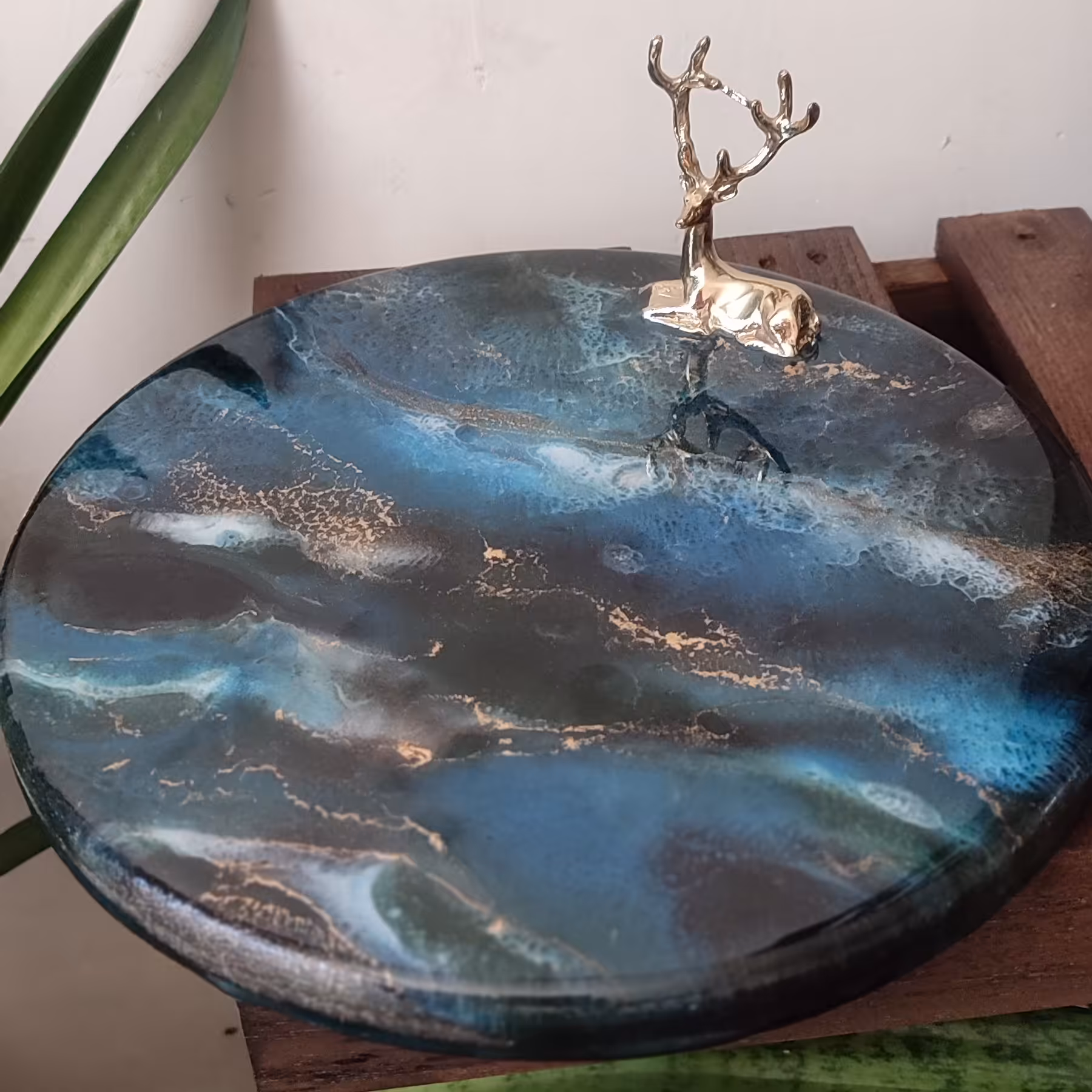 سینی مزه کهکشانی رزینی