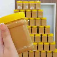 کره بادام زمینی  400 گرمی خالص بدون شکر و افزودنی کاملا طبیعی