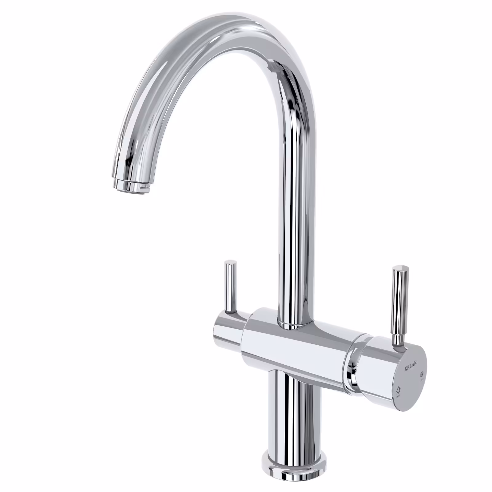 شیر آشپزخانه دوکاره کلار مدل آبشار