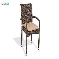 صندلی باغی حصیری مدل روما از بورنووی