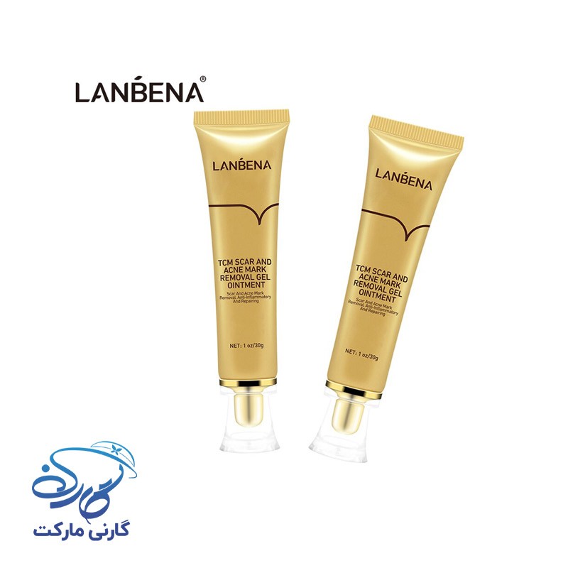 ژل اسکار تخصصی لانبنا از بین برنده جای بخیه زخم و جوش