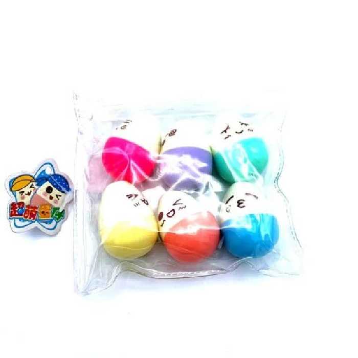 ماژیک علامت گذار 6 رنگ 100 طرح تخم مرغ عطری