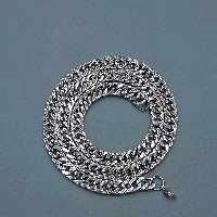 گردنبند و دستبند کارتیر نقره ای 