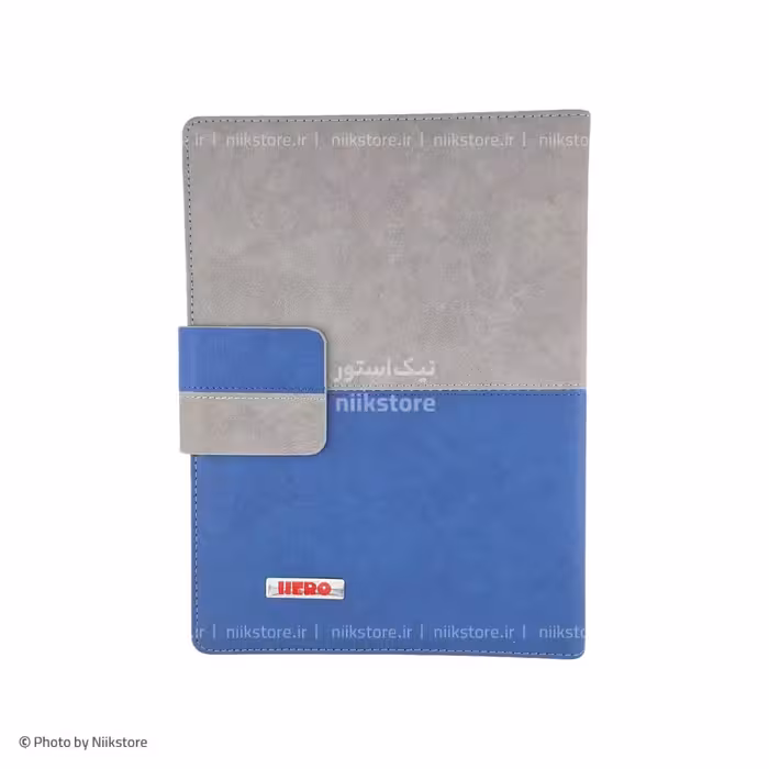 دفترکلاسوری مگنتی چرم 2 تکه هیرو