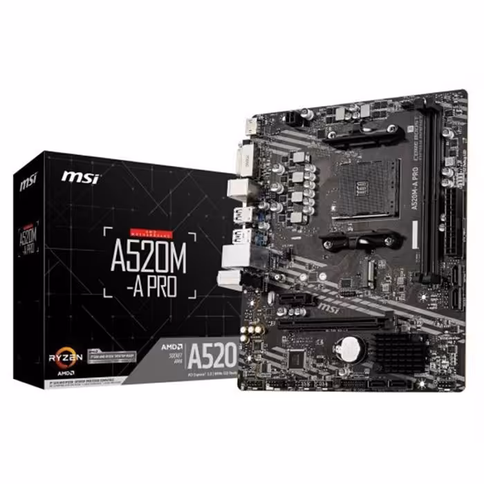 مادربرد ام اس آی مدل A520M PRO سوکت AM4