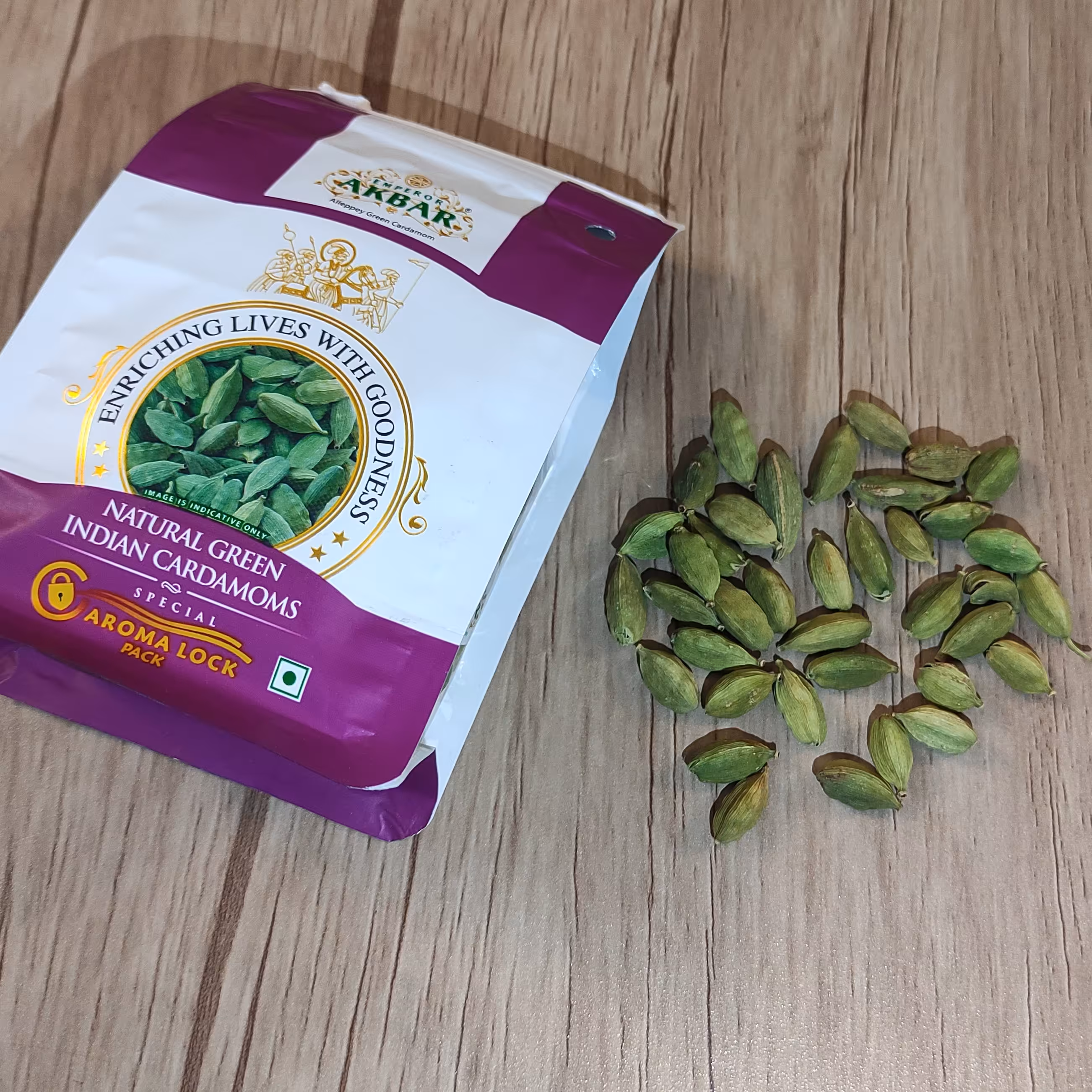 هل اکبر بنفش امساله 15 گرمی با سبزی بالا 