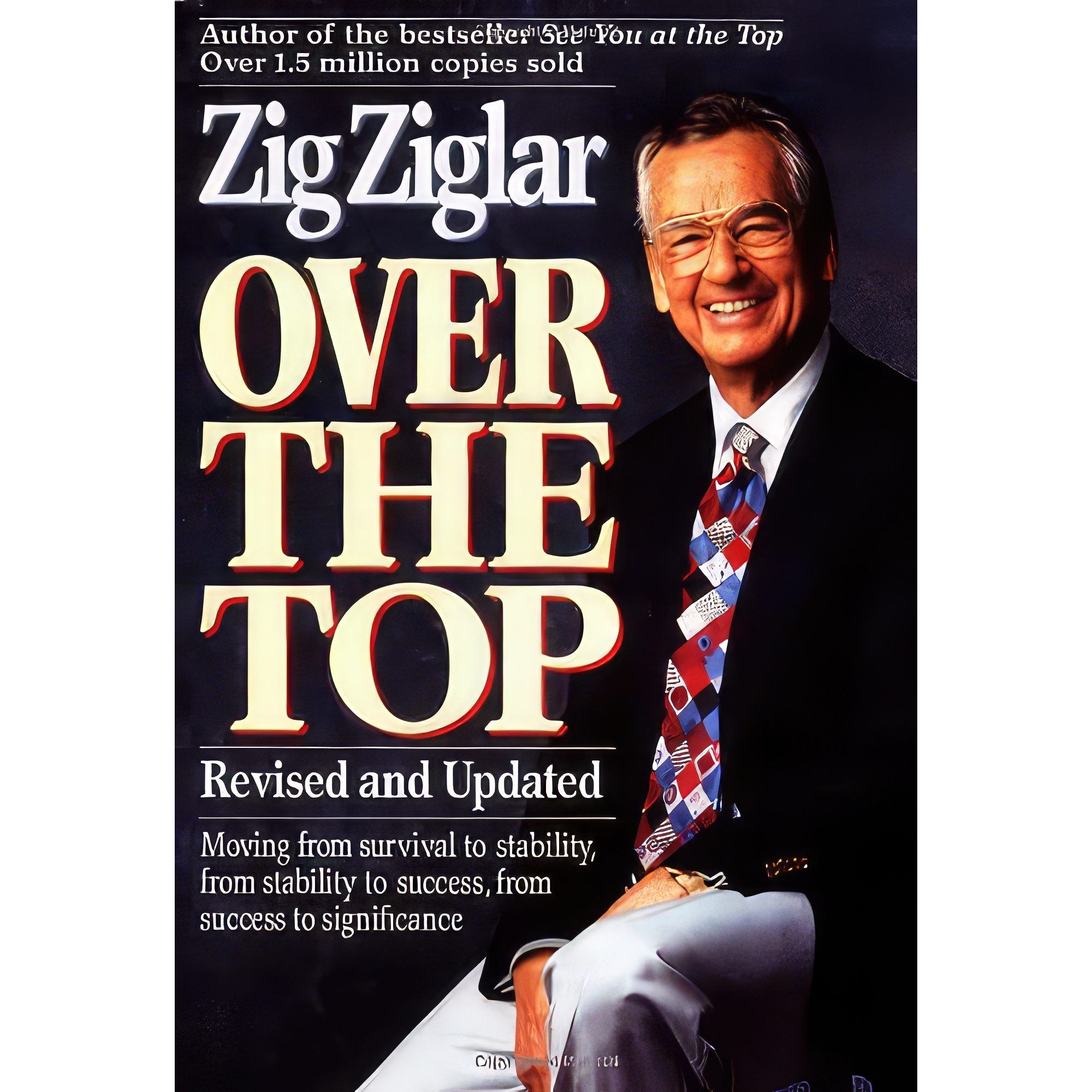 کتاب زبان اصلی Over the Top اثر Zig Ziglar انتشارات Thomas Nelson Inc