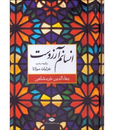 کتاب انسانم آرزوست برگزیده و شرح غزلیات مولانا