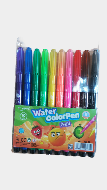 ماژیک نقاشی 10 رنگ معطر (میوهای) یالونگ Yalong