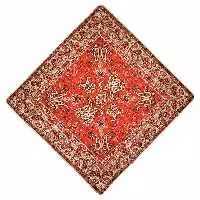 کوسن و یا ترمه ابریشمی برند هاشمی سایز 50در50