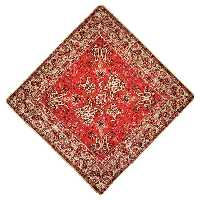 کوسن و یا ترمه ابریشمی برند هاشمی سایز 50در50