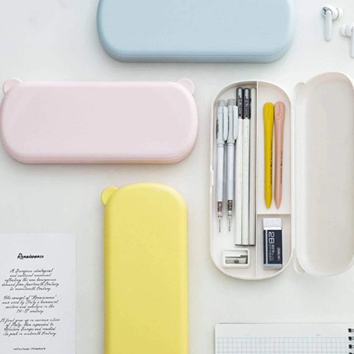 جامدادی کتابی ساده تک رنگ مقاوم