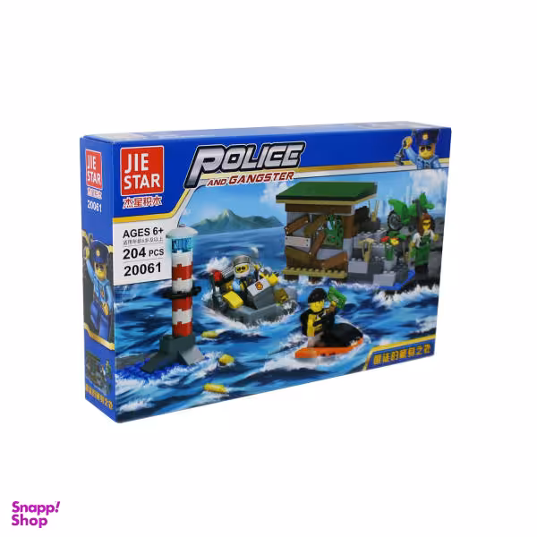 ساختنی ژی استار سری Police and Gangster مدل 288-08