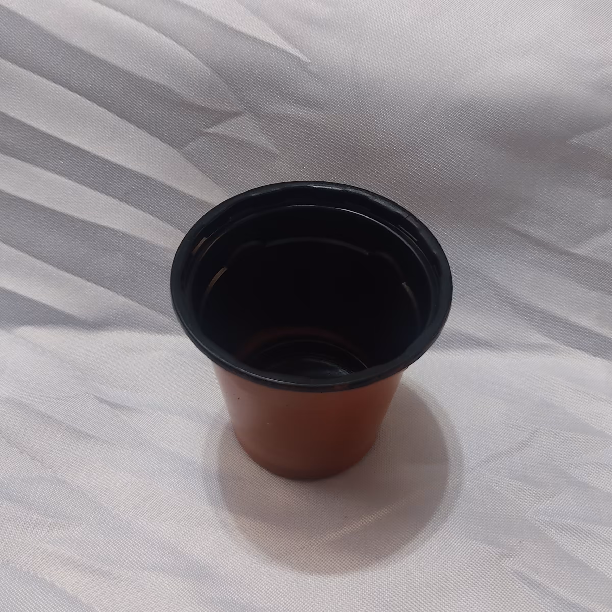 گلدان ژله ای سایز 6 رنگ قهوه ای