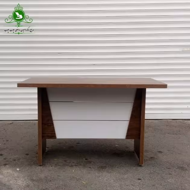 میز تحریر منشی دو کشو طول 100 سانت (پرداخت کرایه پس از تحویل)