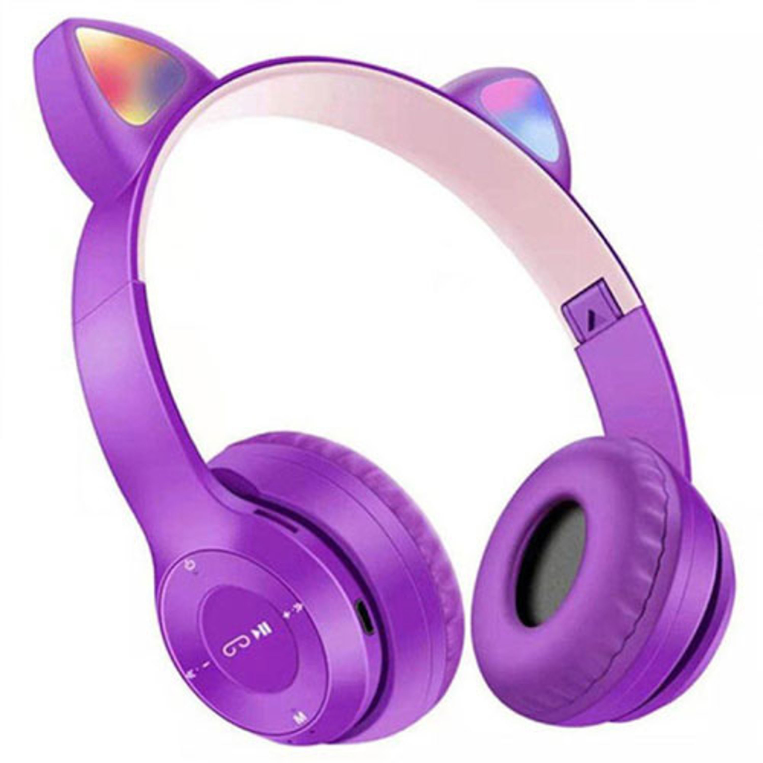 هدفون طرح گربه ای مدل XY-205 ( دارای رقص نور )