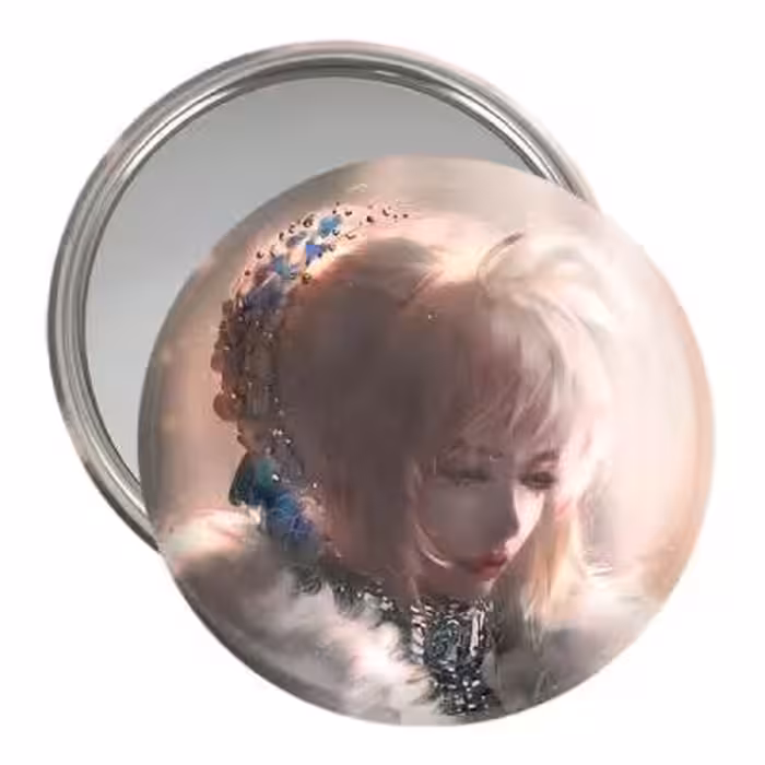 آینه جیبی خندالو مدل التر انیمه Fate Stay Night کد 22795