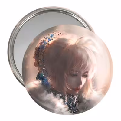 آینه جیبی خندالو مدل التر انیمه Fate Stay Night کد 22795