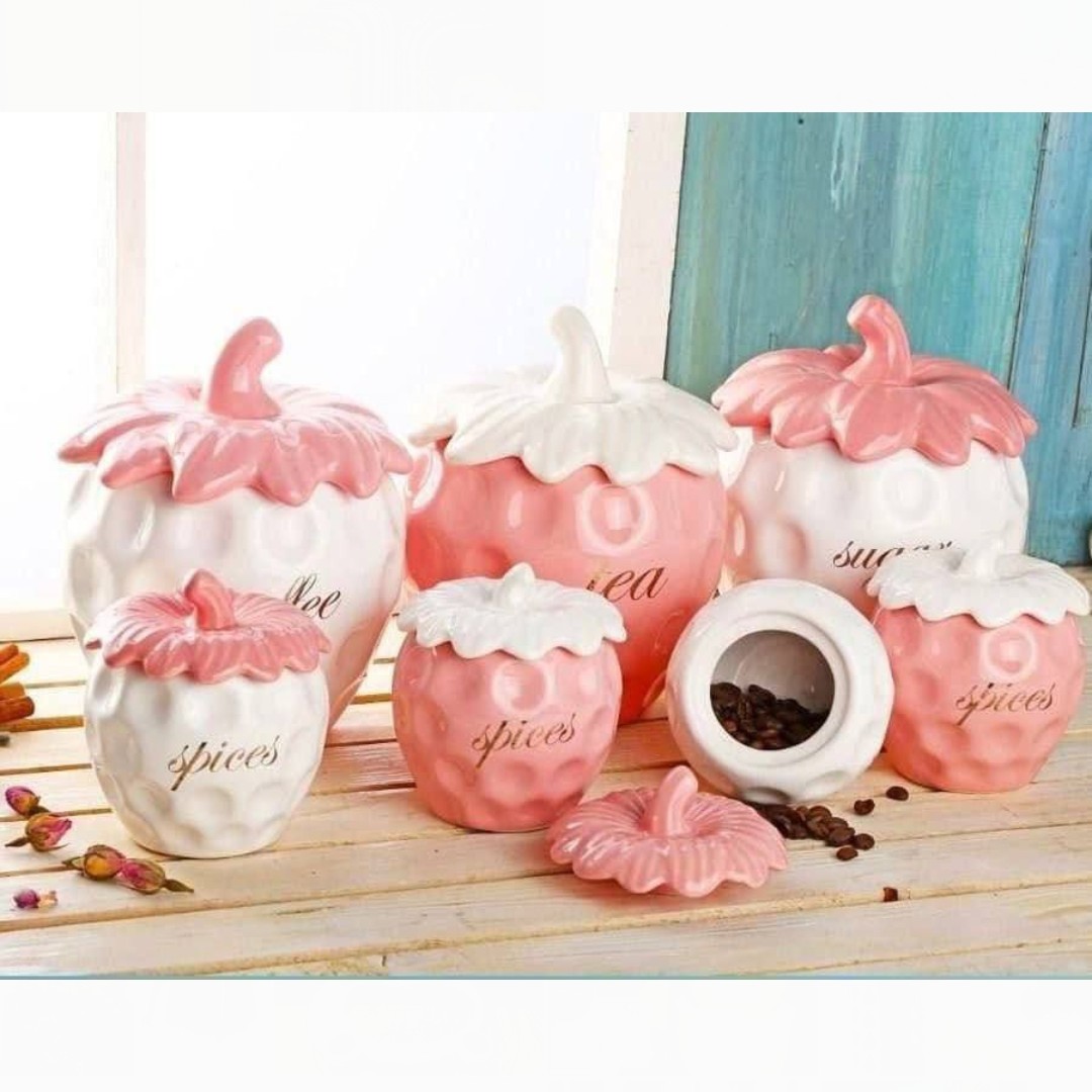 پاسماوری  توت فرنگی 7 پارچه