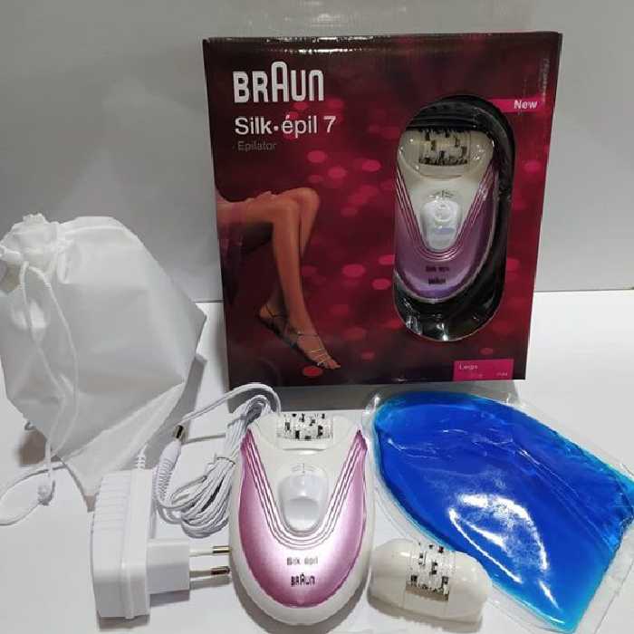 اپیلاتور دوکاره براوان مدل7123 silkepil