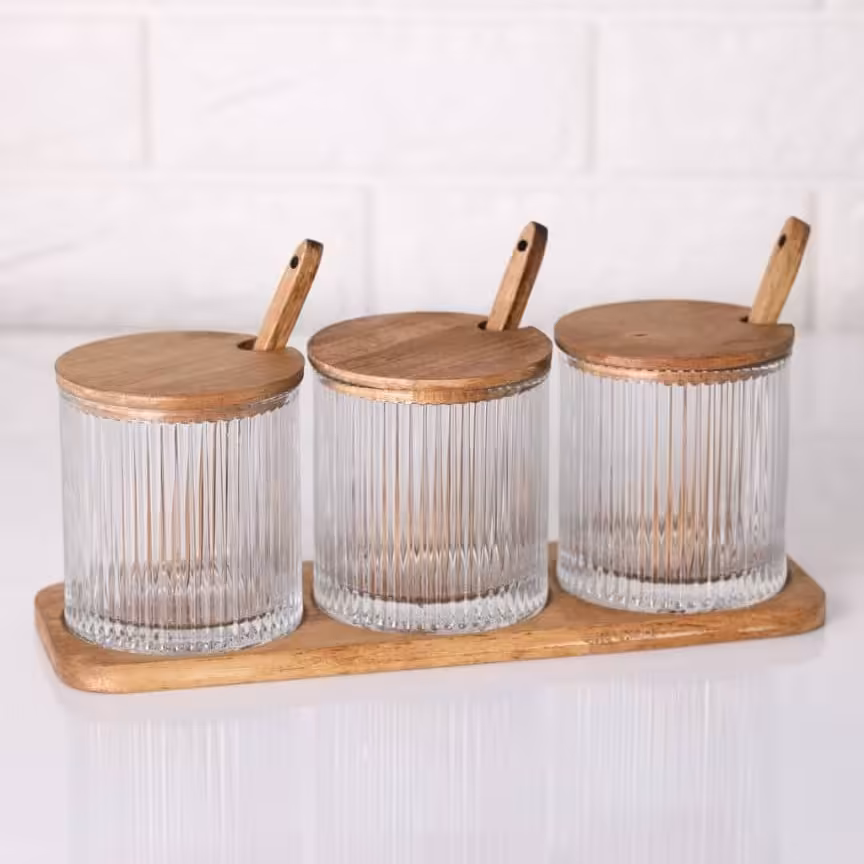 بانکه درب چوبی سه تایی تیام