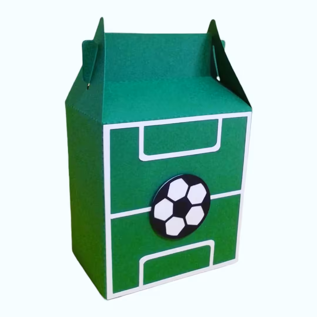 جعبه هدیه زمین فوتبال پسرانه تم فوتبالی