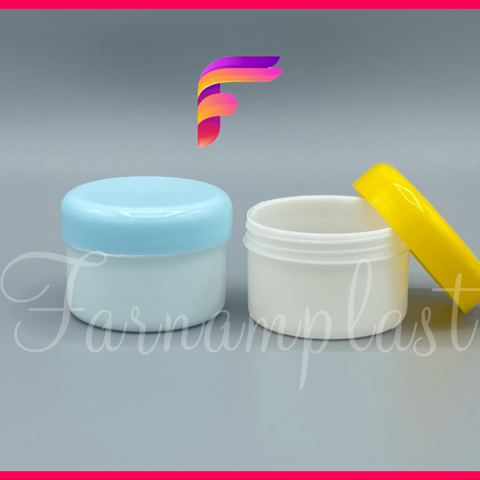 ظرف کرم تک جداره 30 گرمی درب پیج (بسته 100 عددی)