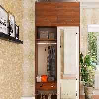 کمد لباس درب ریلی ناپولو مدل KR11