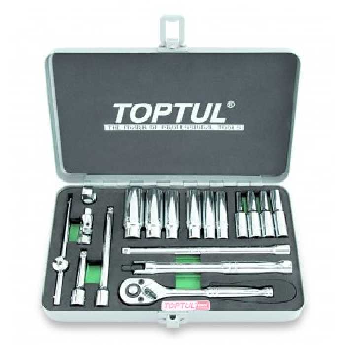 جعبه بکس 18 پارچه 1.4 بلند تاپ تول GCAD1817