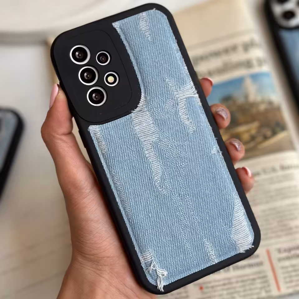 قاب گوشی جین زاپ دار مناسب گوشی آیفون سامسونگ شیائومی