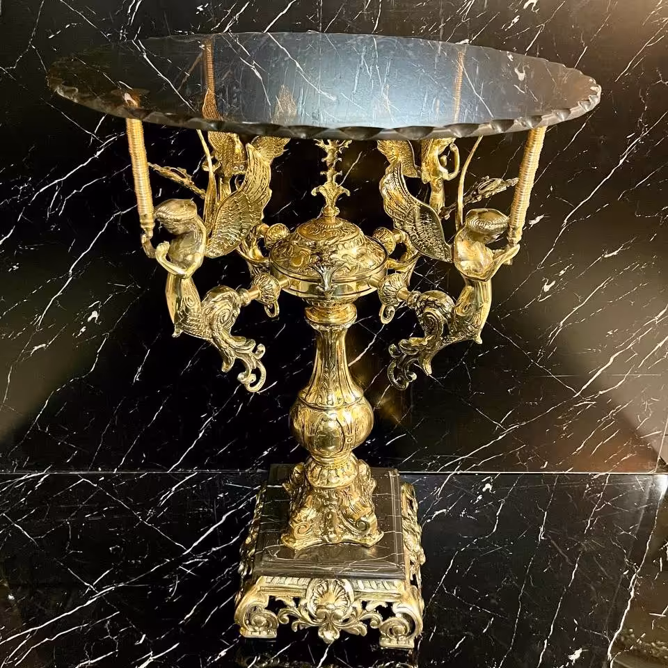 میز 4فرشته ملائکه برنزی باضمانت 