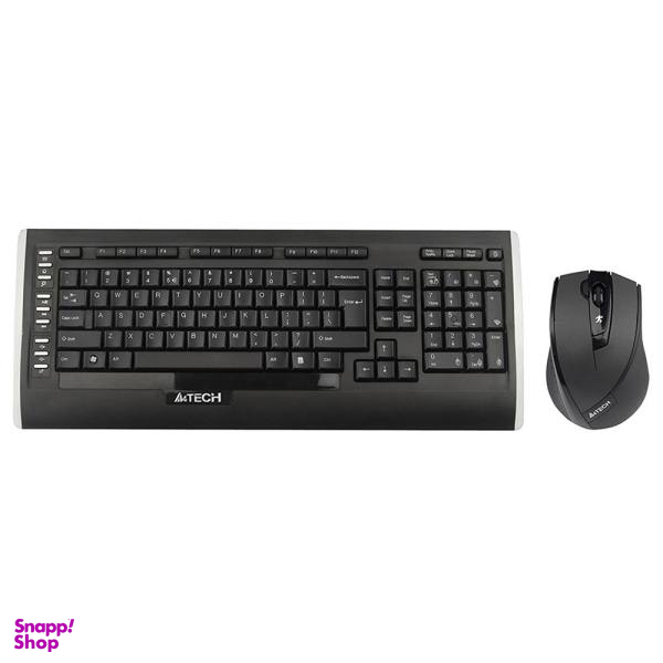 کیبورد و ماوس بی سیم ای فورتک مدل 9300f