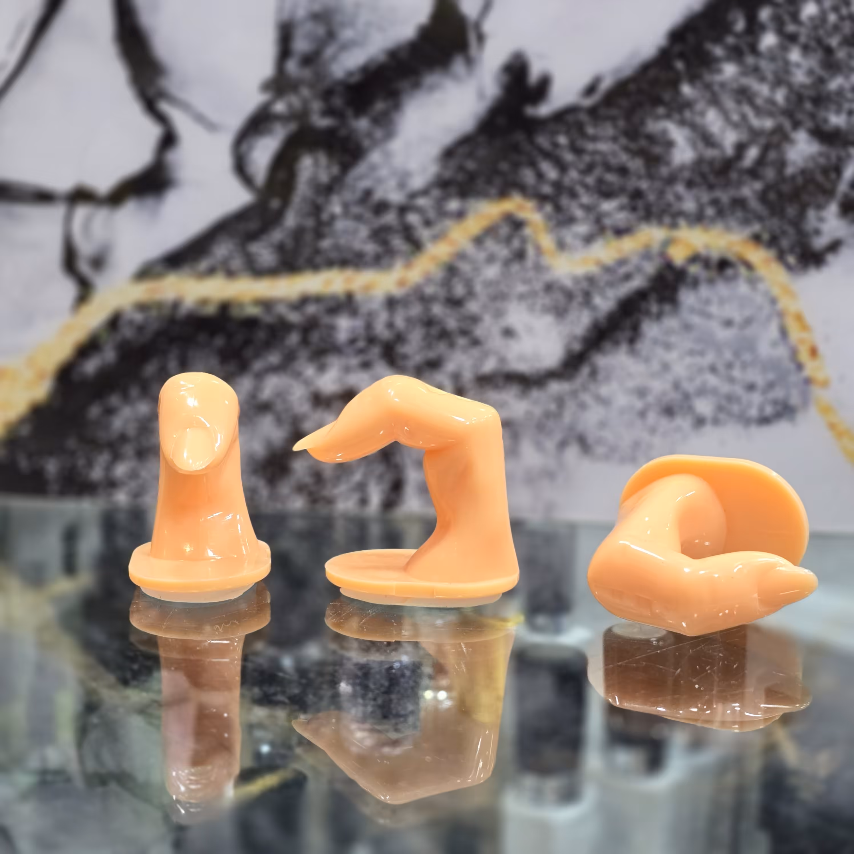 فینگر تمرین(کارآموزی) کاشت ناخن خارجی