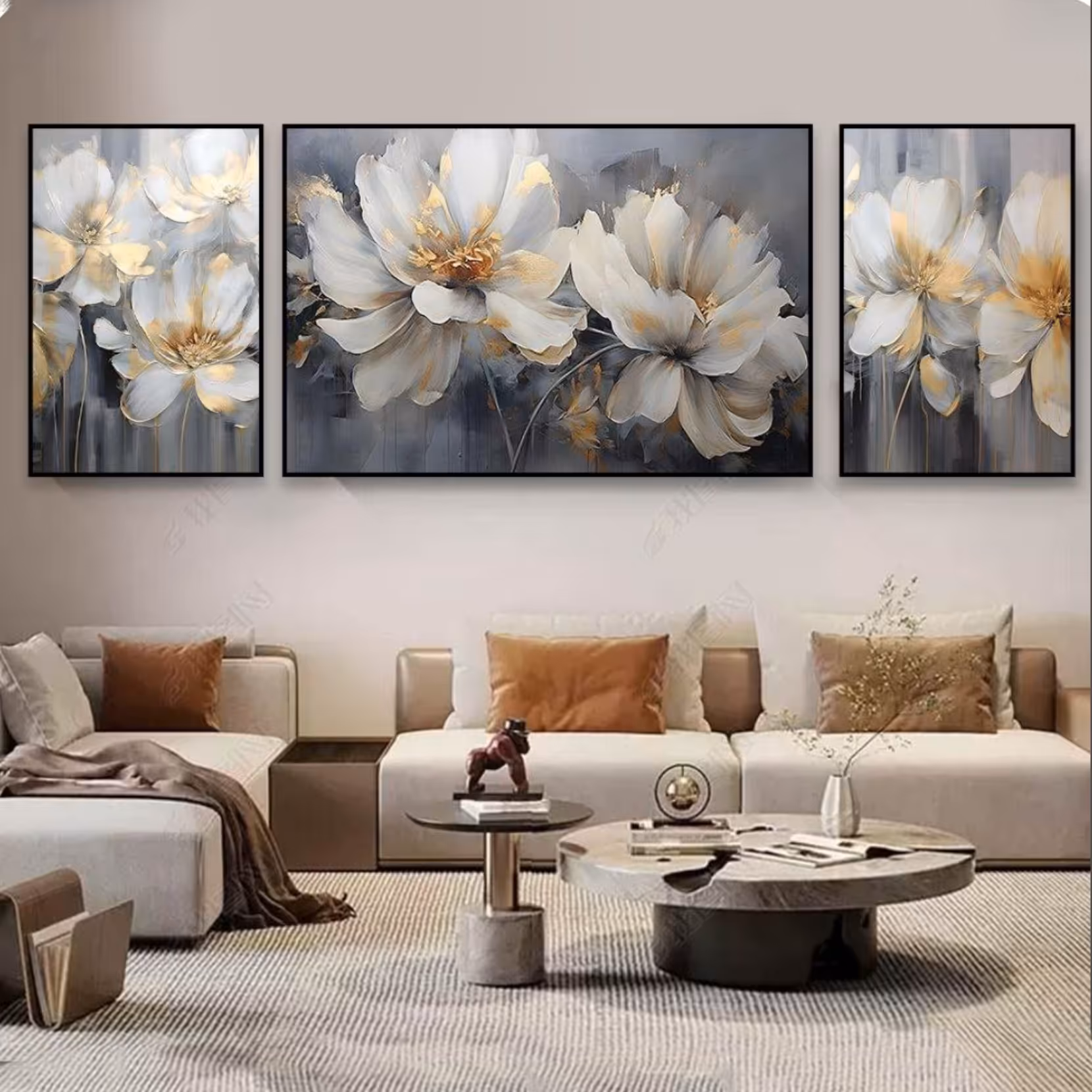 تابلو دکوراتیو 3تیکه کد 1084