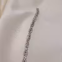 دستبند جواهر نقره 925 