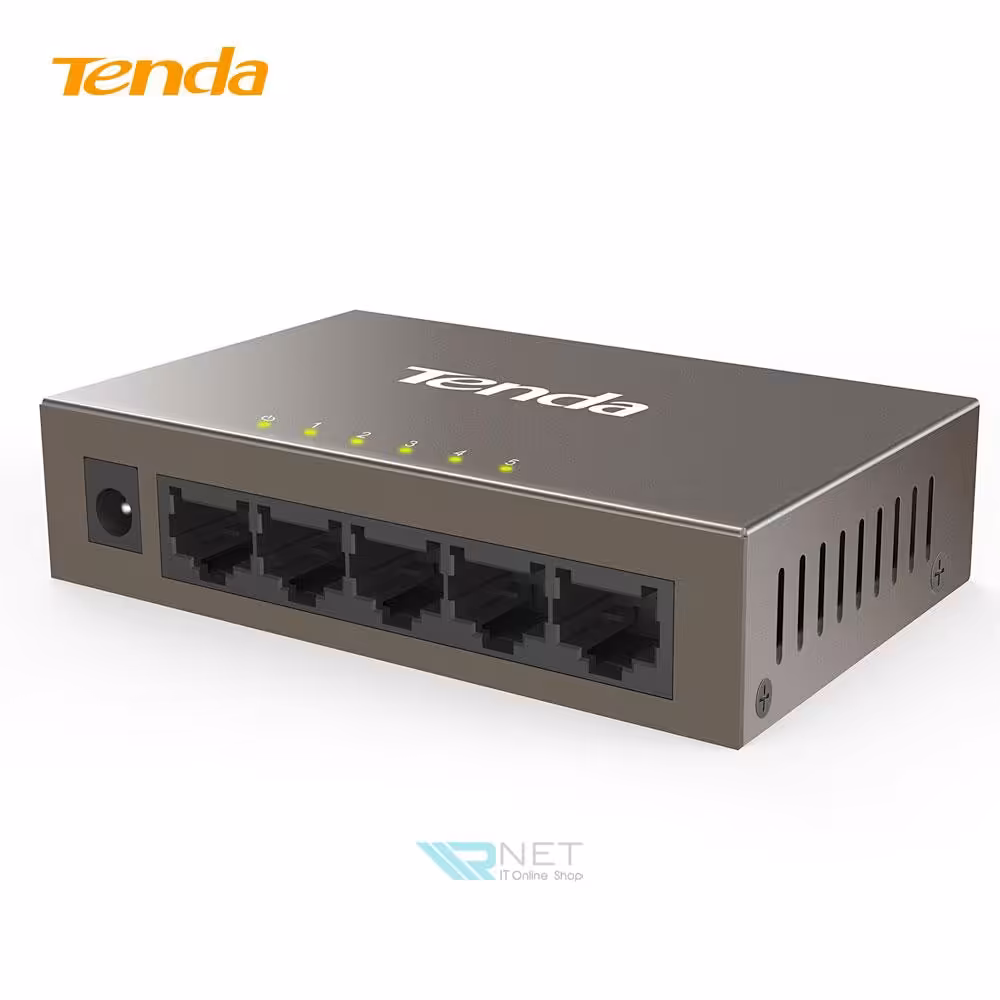 سوئیچ شبکه 5 پورت تندا مدل Tenda TEF1005D