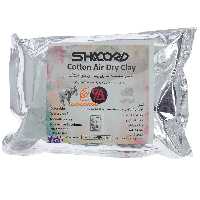 خمیر مجسمه سازی پنبه ای هوا خشک 250 گرم شاکورد SHACORD