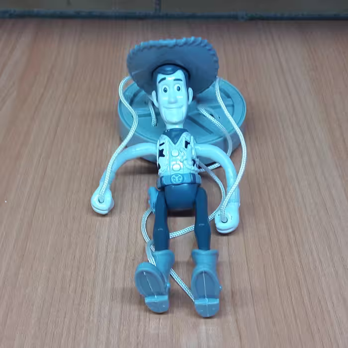 فیگور پاپت وودی توی استوری Woody . Toy story