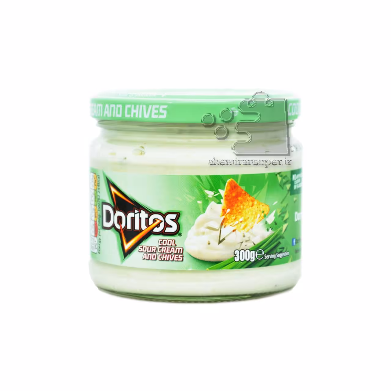 دیپ سس خامه ترش با پیازچه 300 گرم دوریتوز - doritos
